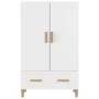 Aparador de madera contrachapada blanco 70x31x115 cm de vidaXL, Aparadores - Ref: Foro24-812528, Precio: 90,31 €, Descuento: %