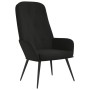 Sillón de relax de terciopelo negro | Foro24.es | Tu tienda online para hogar, jardín y más Foro24.es