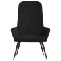 Sillón de relax de terciopelo negro | Foro24.es | Tu tienda online para hogar, jardín y más Foro24.es