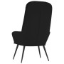 Sillón de relax de terciopelo negro | Foro24.es | Tu tienda online para hogar, jardín y más Foro24.es