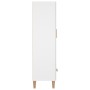Weißes Sperrholz-Sideboard 70x31x115 cm von vidaXL, Sideboards - Ref: Foro24-812528, Preis: 91,57 €, Rabatt: %