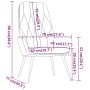 Sillón de relax de terciopelo negro | Foro24.es | Tu tienda online para hogar, jardín y más Foro24.es