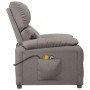 Sillón de masaje eléctrico tela gris taupé | Foro24.es | Tu tienda online para hogar, jardín y más Foro24.es