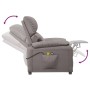 Sillón de masaje eléctrico tela gris taupé | Foro24.es | Tu tienda online para hogar, jardín y más Foro24.es