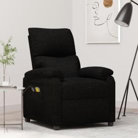 Sillón de masaje eléctrico tela negro by , Electric massage chairs - Ref: Foro24-3098433, Price: 244,29 €, Discount: %