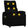 Sillón de masaje eléctrico tela negro de , Sillones de masaje eléctricos - Ref: Foro24-3098433, Precio: 244,15 €