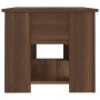 Mesa de centro madera de ingeniería roble marrón 79x49x41 cm von , Couchtisch - Ref: Foro24-819277, Preis: 85,86 €, Rabatt: %