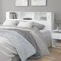 Glänzend weißes Kopfteilmöbel 200x18,5x104,5 cm von vidaXL, Kopf- und Fußteile - Ref: Foro24-811958, Preis: 79,13 €, Rabatt: %