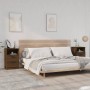 Mesitas de noche 2 uds madera contrachapada color roble marrón | Foro24.es | Tu tienda online para hogar, jardín y más Foro24.es