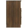 Mesitas de noche 2 uds madera contrachapada color roble marrón | Foro24.es | Tu tienda online para hogar, jardín y más Foro24.es