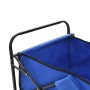 Carrito de mano plegable de acero color azul by , Cargo forklifts - Ref: Foro24-143779, Price: 105,17 €, Discount: %