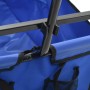 Carrito de mano plegable de acero color azul by , Cargo forklifts - Ref: Foro24-143779, Price: 105,17 €, Discount: %