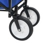 Carrito de mano plegable de acero color azul by , Cargo forklifts - Ref: Foro24-143779, Price: 105,17 €, Discount: %