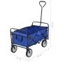 Carrito de mano plegable de acero color azul by , Cargo forklifts - Ref: Foro24-143779, Price: 105,17 €, Discount: %