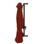 Sombrilla de pared con palo de metal terracota 300 cm von , Sonnenschirme - Ref: Foro24-47299, Preis: 97,60 €, Rabatt: %