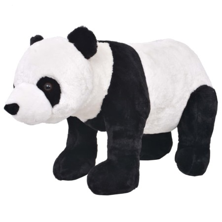 Oso panda de peluche de pie negro y blanco XXL de , Animales de peluche - Ref: Foro24-91339, Precio: 122,67 €, Descuento: %