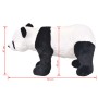 Oso panda de peluche de pie negro y blanco XXL de , Animales de peluche - Ref: Foro24-91339, Precio: 122,67 €, Descuento: %
