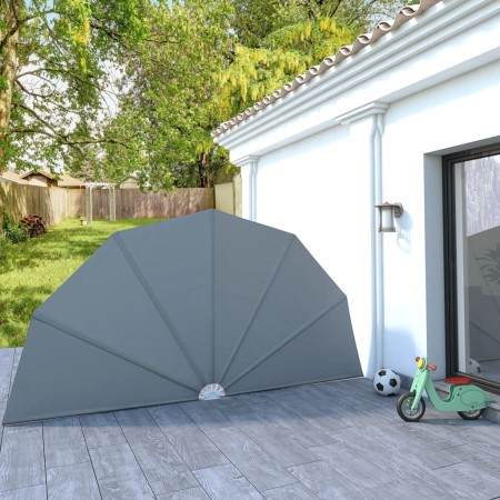Toldo lateral plegable terraza gris 200 cm by , Umbrellas - Ref: Foro24-44576, Price: 55,85 €, Discount: %
