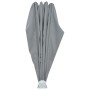 Toldo lateral plegable terraza gris 200 cm by , Umbrellas - Ref: Foro24-44576, Price: 55,85 €, Discount: %