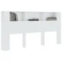 Glossy white headboard furniture 200x18.5x104.5 cm by vidaXL, Headboards and footboards - Ref: Foro24-811958, Price: 79,00 €,...