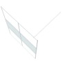 Mampara de ducha vidrio ESG transparente blanco 140x195 cm | Foro24.es | Tu tienda online para hogar, jardín y más Foro24.es