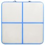 Esterilla inflable de gimnasia con bomba PVC azul 200x200x10 cm by , Pilates and yoga mats - Ref: Foro24-92695, Price: 201,48...