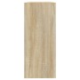 Regal/Raumteiler Sonoma Eiche Farbe 100x30x72 cm von vidaXL, Bücherregale und Regale - Ref: Foro24-811739, Preis: 63,56 €, Ra...