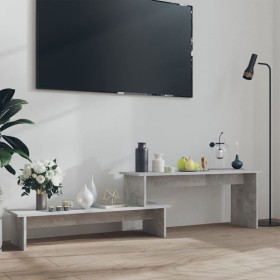 Mueble para TV madera contrachapada gris hormigón 180x30x43 cm de , Muebles TV - Ref: Foro24-806269, Precio: 44,93 €, Descuen...
