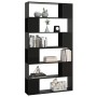 Estantería divisor de espacios negro brillo 100x24x188 cm | Foro24.es | Tu tienda online para hogar, jardín y más Foro24.es