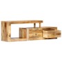Mueble de TV de madera maciza de mango 120x30x40 cm de , Muebles TV - Ref: Foro24-248099, Precio: 225,58 €, Descuento: %