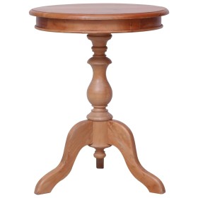 Mesa auxiliar de madera maciza de caoba natural 50x50x65 cm von , Seitentische - Ref: Foro24-283846, Preis: 119,98 €, Rabatt: %