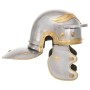 Réplica de casco de soldado romano rol en vivo acero plateado de , Armas coleccionables - Ref: Foro24-286210, Precio: 72,54 €...