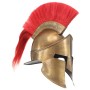 Réplica de casco de guerrero griego rol en vivo acero latón de , Armas coleccionables - Ref: Foro24-286227, Precio: 83,82 €, ...