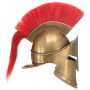 Réplica de casco de guerrero griego rol en vivo acero latón de , Armas coleccionables - Ref: Foro24-286227, Precio: 83,82 €, ...