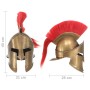 Réplica de casco de guerrero griego rol en vivo acero latón de , Armas coleccionables - Ref: Foro24-286227, Precio: 83,82 €, ...