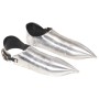 Réplica de escarpes de caballero medieval LARP acero plateado de , Armas coleccionables - Ref: Foro24-286238, Precio: 51,85 €...