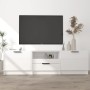 Hochglanzweißer TV-Schrank aus Sperrholz, 140 x 35 x 40 cm von vidaXL, TV-Möbel - Ref: Foro24-811454, Preis: 104,30 €, Rabatt: %