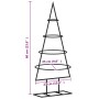 Árbol de Navidad para decoración metal negro 60 cm | Foro24.es | Tu tienda online para hogar, jardín y más Foro24.es