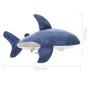 Tiburón de peluche azul y blanco de , Animales de peluche - Ref: Foro24-80227, Precio: 84,78 €, Descuento: %