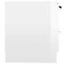 Hochglanzweißer TV-Schrank aus Sperrholz, 140 x 35 x 40 cm von vidaXL, TV-Möbel - Ref: Foro24-811454, Preis: 104,30 €, Rabatt: %
