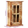 Armario de pared de madera maciza reciclada 44x21x72 cm | Foro24.es | Tu tienda online para hogar, jardín y más Foro24.es