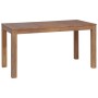 Mesa de comedor madera maciza teca acabado natural 140x70x76 cm | Foro24.es | Tu tienda online para hogar, jardín y más Foro24.es
