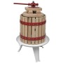 Conjunto de prensa y trituradora de frutas y vinos 2 piezas de , Producción de vino - Ref: Foro24-277149, Precio: 186,33 €, D...