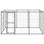 Perrera de exterior de acero con techo 7,26 m² by , Dog kennels and fences - Ref: Foro24-3082293, Price: 359,27 €, Discount: %