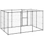 Perrera de exterior de acero con techo 7,26 m² by , Dog kennels and fences - Ref: Foro24-3082293, Price: 359,27 €, Discount: %
