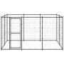 Perrera de exterior de acero 7,26 m² by , Dog kennels and fences - Ref: Foro24-3082298, Price: 346,64 €, Discount: %