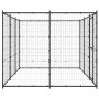 Perrera de exterior de acero 7,26 m² by , Dog kennels and fences - Ref: Foro24-3082298, Price: 346,64 €, Discount: %