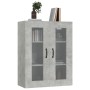 Armario colgante de pared gris hormigón 69,5x34x90 cm de vidaXL, Aparadores - Ref: Foro24-812289, Precio: 82,04 €, Descuento: %
