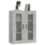 Concrete gray hanging wall cabinet 69.5x34x90 cm by vidaXL, Sideboards - Ref: Foro24-812289, Price: 80,90 €, Discount: %