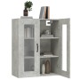 Armario colgante de pared gris hormigón 69,5x34x90 cm de vidaXL, Aparadores - Ref: Foro24-812289, Precio: 82,04 €, Descuento: %